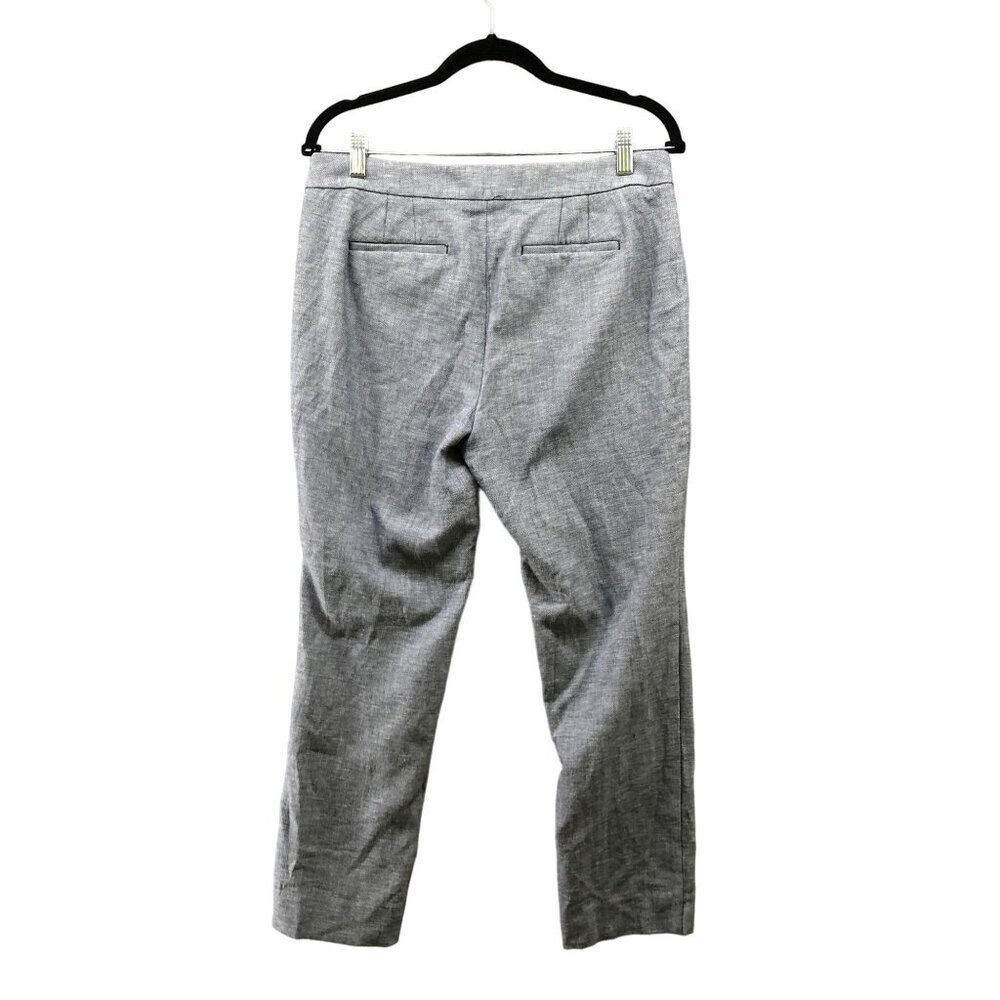 Talbots Chatham Ankle Pants Womens 10P Blue Slim Fit Stretch Knit Dress Pant - Picture 2 of 11